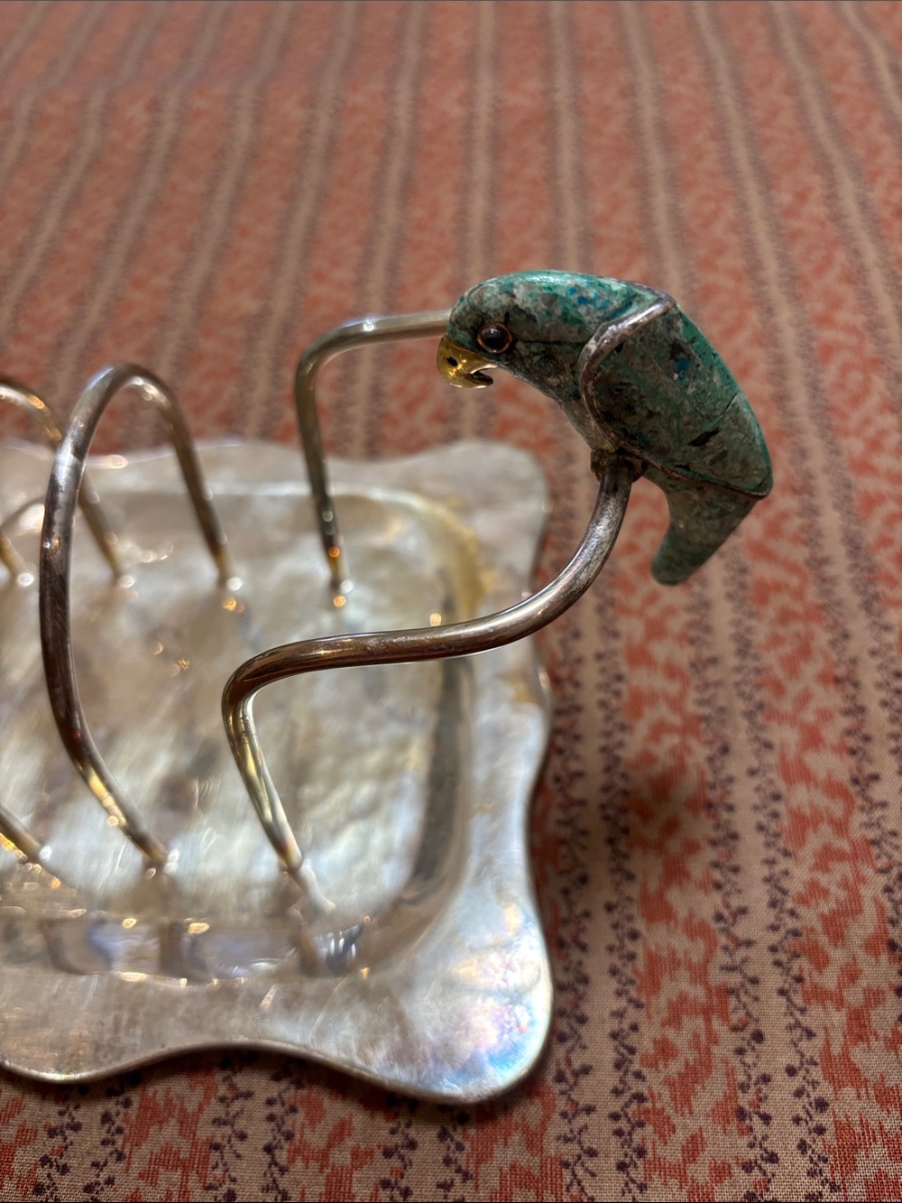 Emilia Castillo silver toast rack